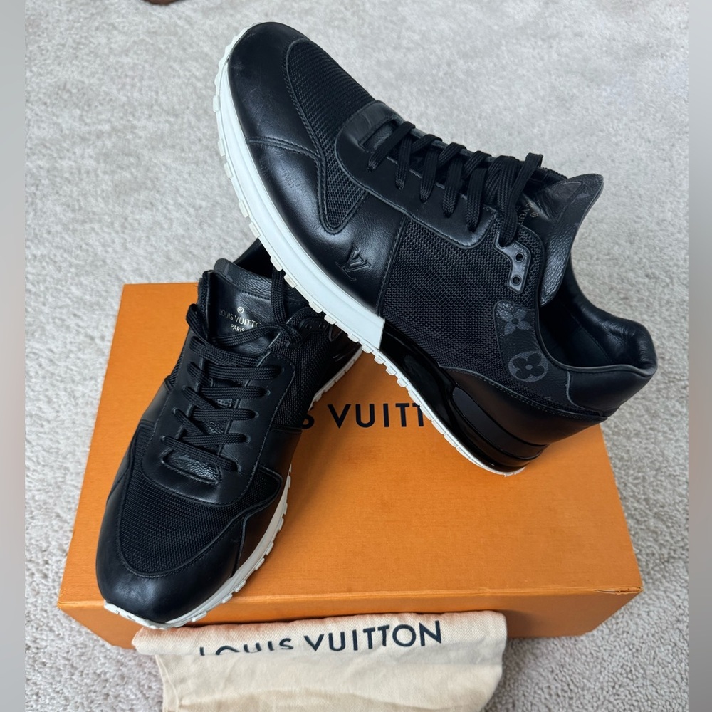 Louis Vuitton Black Leather Footwear